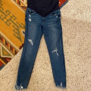 Pink Blush Maternity Jeans